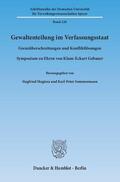 Magiera / Sommermann |  Gewaltenteilung im Verfassungsstaat | Buch |  Sack Fachmedien