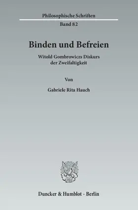 Hauch | Binden und Befreien | Buch | 978-3-428-14259-0 | sack.de