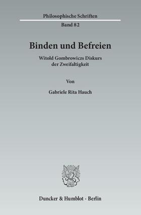 Hauch | Binden und Befreien | Buch | 978-3-428-14259-0 | sack.de