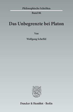 Scheffel |  Das Unbegrenzte bei Platon | Buch |  Sack Fachmedien