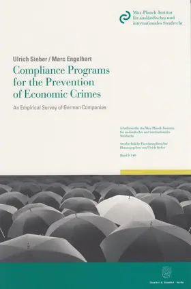 Sieber / Engelhart | Compliance Programs for the Prevention of Economic Crimes | Buch | 978-3-428-14458-7 | www.sack.de