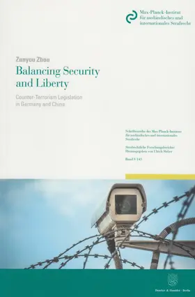 Zhou |  Balancing Security and Liberty | Buch |  Sack Fachmedien