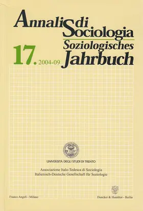Gebhardt / Plé |  Annali di Sociologia - Soziologisches Jahrbuch. | Buch |  Sack Fachmedien