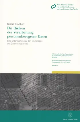 Drackert |  Die Risiken der Verarbeitung personenbezogener Daten | Buch |  Sack Fachmedien