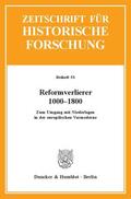 Bihrer / Schiersner |  Reformverlierer 1000-1800 | Buch |  Sack Fachmedien