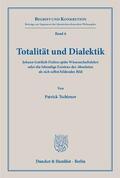Tschirner |  Tschirner, P: Totalität und Dialektik | Buch |  Sack Fachmedien
