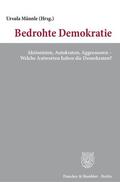 Männle |  Bedrohte Demokratie | Buch |  Sack Fachmedien