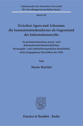 Martini | Martini, M: Zwischen Agora und Arkanum | Buch | 978-3-428-15049-6 | sack.de