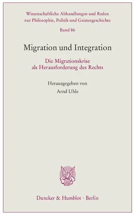 Uhle |  Migration und Integration | Buch |  Sack Fachmedien