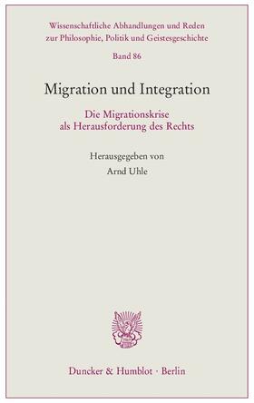 Uhle | Migration und Integration | Buch | 978-3-428-15140-0 | sack.de