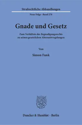 Funk |  Gnade und Gesetz. | Buch |  Sack Fachmedien
