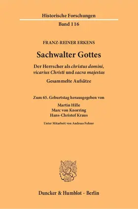 Erkens / Hille / Knorring |  Sachwalter Gottes. | Buch |  Sack Fachmedien