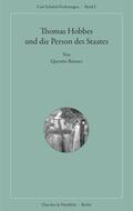 Skinner |  Skinner, Q: Thomas Hobbes und die Person des Staates. | Buch |  Sack Fachmedien
