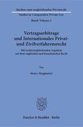 Stieglmeier |  Vertragsarbitrage und Internationales Privat- und Zivilverfahrensrecht. | Buch |  Sack Fachmedien