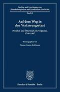 Stamm-Kuhlmann |  Auf dem Weg in den Verfassungsstaat. | Buch |  Sack Fachmedien