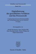 Buschmann / Gläß / Gonska |  Digitalisierung der gerichtlichen Verfahren und das Prozessr | Buch |  Sack Fachmedien