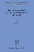 Ulrich |  Ulrich, N: Private Equity (LBO) vor und nach Inkrafttreten d | Buch |  Sack Fachmedien
