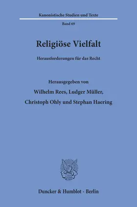 Rees / Müller / Ohly |  Religiöse Vielfalt | Buch |  Sack Fachmedien