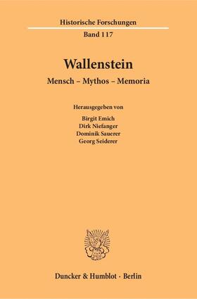 Emich / Niefanger / Sauerer |  Wallenstein. | Buch |  Sack Fachmedien