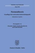 Rostalski / Renzikowski / Aichele |  Normentheorie. | Buch |  Sack Fachmedien