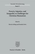 Schlag / Ortiz |  Poverty, Injustice, and Inequality as Challenges | Buch |  Sack Fachmedien