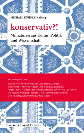 Kühnlein |  konservativ?! | Buch |  Sack Fachmedien