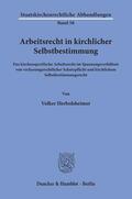 Herbolsheimer |  Herbolsheimer, V: Arbeitsrecht in kirchlicher Selbstbestimmu | Buch |  Sack Fachmedien