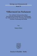 Holter |  Völkermord im Parlament | Buch |  Sack Fachmedien