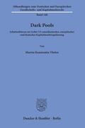 Thelen |  Thelen, M: Dark Pools | Buch |  Sack Fachmedien