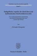 Zehetgruber |  Zehetgruber, C: Maßgebliche Aspekte des deutschen und kalifo | Buch |  Sack Fachmedien