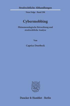 Doerbeck |  Doerbeck, C: Cybermobbing. | Buch |  Sack Fachmedien