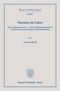 Hoeft |  Hoeft, L: Normen im Labor. | Buch |  Sack Fachmedien
