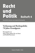 Lepsius / Ooyen / Wassermann |  Verfassung und Rechtspolitik: 70 Jahre Grundgesetz. | Buch |  Sack Fachmedien