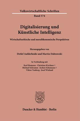 Aufderheide / Dabrowski | Digitalisierung und Künstliche Intelligenz. | Buch | 978-3-428-15963-5 | sack.de