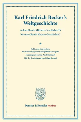 Arnd / Becker / Schmidt |  Weltgeschichte | Buch |  Sack Fachmedien