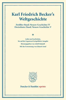 Arnd / Becker / Schmidt |  Weltgeschichte | Buch |  Sack Fachmedien