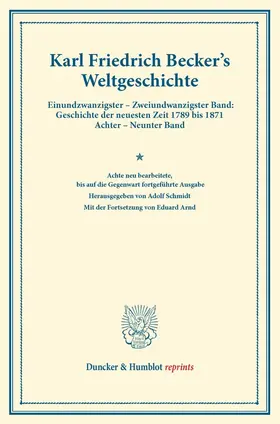 Becker / Arnd / Schmidt |  Weltgeschichte | Buch |  Sack Fachmedien