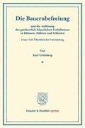 Grünberg |  Die Bauernbefreiung | Buch |  Sack Fachmedien
