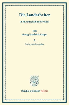Knapp |  Die Landarbeiter | Buch |  Sack Fachmedien