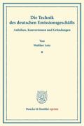 Lotz |  Die Technik des deutschen Emissionsgeschäfts. | Buch |  Sack Fachmedien