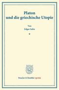Salin |  Platon und die griechische Utopie | Buch |  Sack Fachmedien