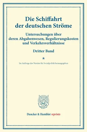 / |  Die Schiffahrt der deutschen Ströme. | Buch |  Sack Fachmedien