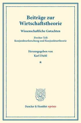 Diehl |  Beiträge zur Wirtschaftstheorie. | Buch |  Sack Fachmedien