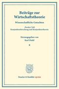 Diehl |  Beiträge zur Wirtschaftstheorie. | Buch |  Sack Fachmedien