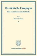 Sombart |  Die römische Campagna. | Buch |  Sack Fachmedien