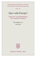 Uhle |  Quo vadis Europa? | Buch |  Sack Fachmedien