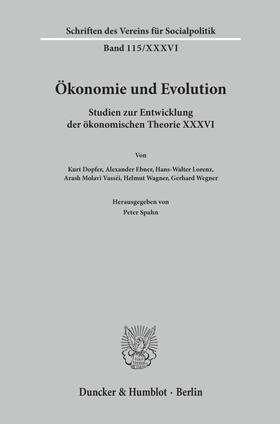 Spahn | Ökonomie und Evolution. | Buch | 978-3-428-18083-7 | sack.de
