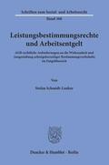 Schmidt-Lauber |  Leistungsbestimmungsrechte und Arbeitsentgelt | Buch |  Sack Fachmedien