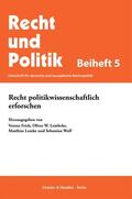 Frick / Lembcke / Lemke |  Recht politikwissenschaftlich erforschen. | Buch |  Sack Fachmedien