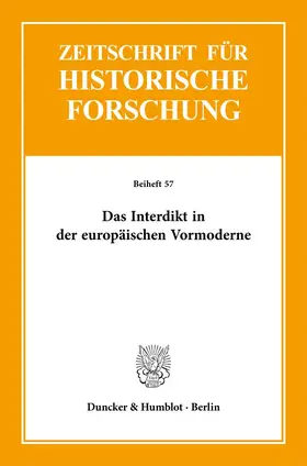 Daniels / Woelki / Jaser |  Interdikt in der europäischen Vormoderne. | Buch |  Sack Fachmedien